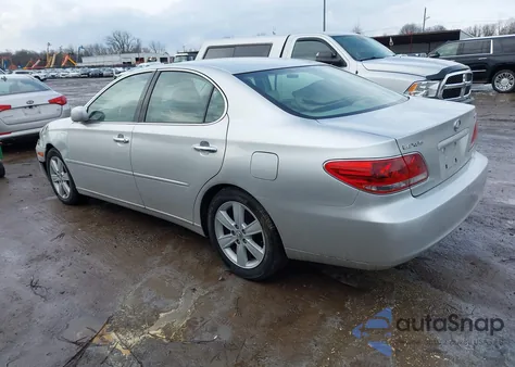 2005 Lexus Es 330 from USA, damaged, VIN JTHBA30G955105455